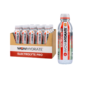 Wow Hydrate Sugar Free Electrolyte Pro Water Red Cherry Man Utd Edition 500ml - Case of 12