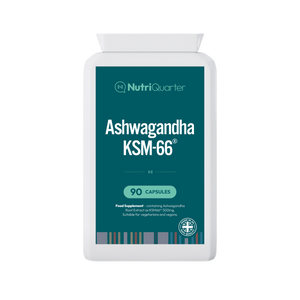 NutriQuarter Ashwagandha KSM-66 (90 Capsules)