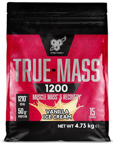 BSN True-Mass 1200 Vanilla Ice Cream Flavour Mass Gainer 4.73kg [Best Before: 22/11/2025]
