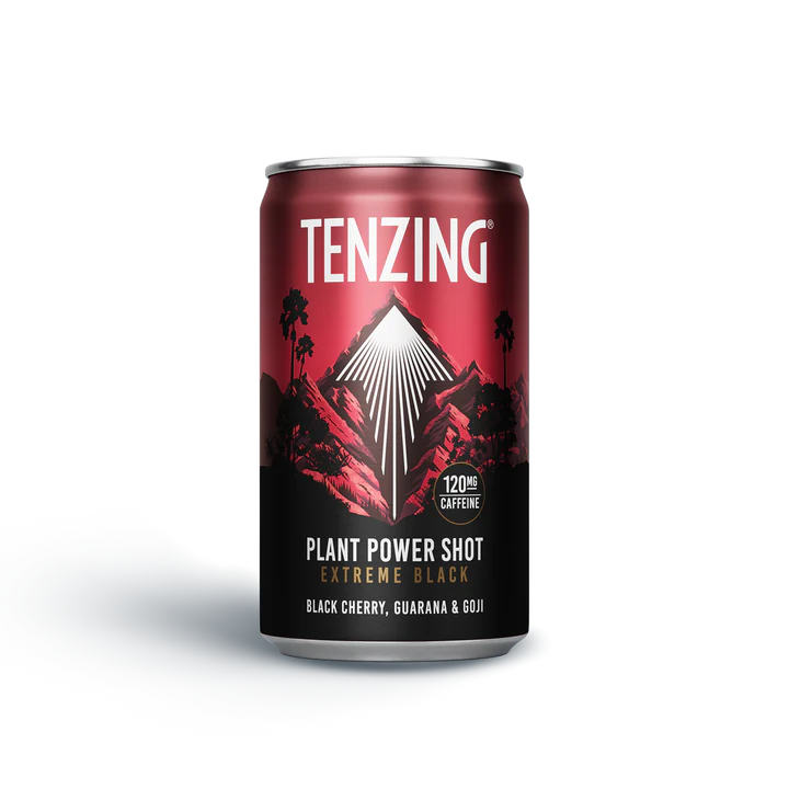Tenzing Black Cherry, Guarana & Goji Plant Power Shot 150ml [Best Before: 18/03/2025]