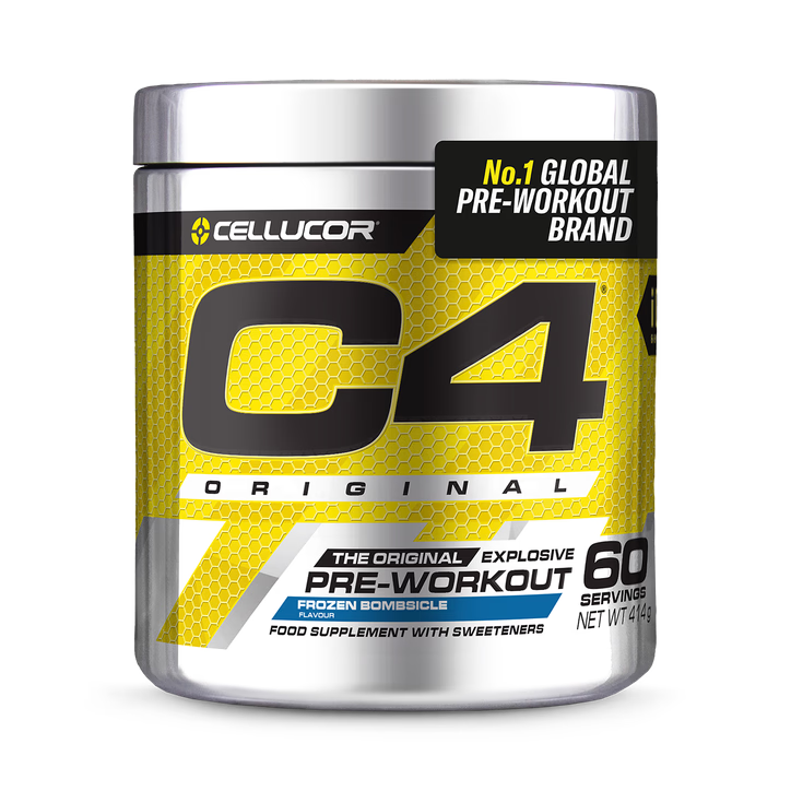 C4 Original Explosive Pre-Workout Frozen Bombsicle (60 servings) [Best Before: 14/01/2026]