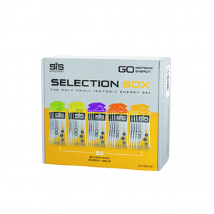 SIS Science In Sport GO Isotonic Energy Gels 60ml Variety Pack - Case of 20 [Best Before: 30/01/2026]