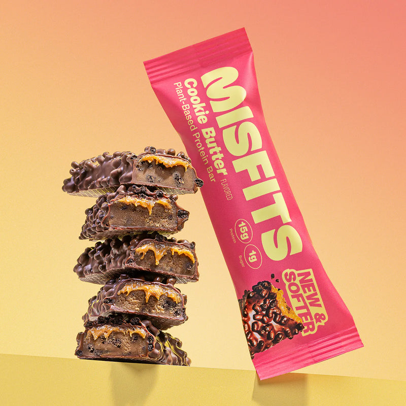Misfits Cookie Butter (Speculoos) Protein bars 50g - Case of 15