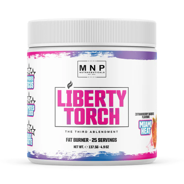 MNP Liberty Torch Fat Burner Miami Heat 137.5g (25 servings)