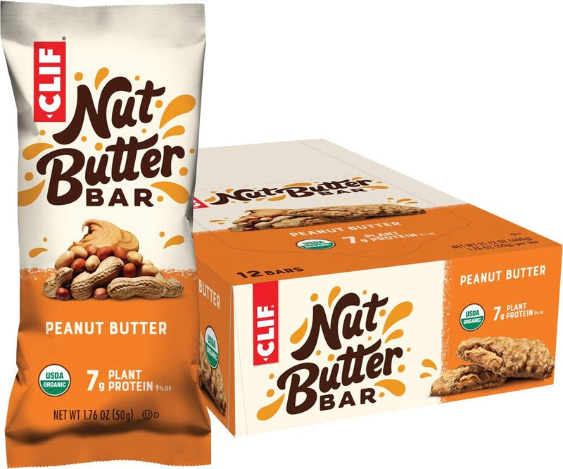 Clif "Nut Butter" Peanut Butter Energy bar 50g  - Case of 12 [Best Before: 28/04/2026]