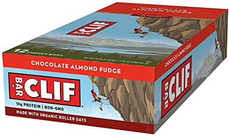 Clif Chocolate Almond Fudge flavour Energy bar 68g - Case of 12 [Best Before: 18/08/2025]