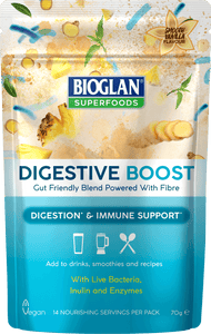 Bioglan Superfoods Digestive Boost Organic Superfood Powder 70g [Best Before: 31/07/2025]
