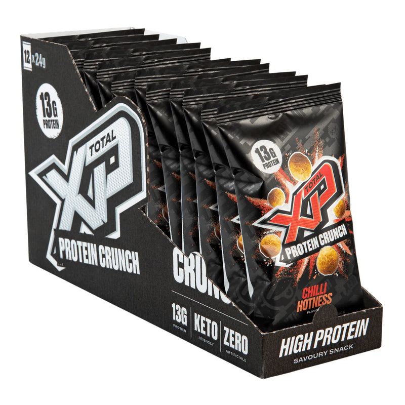 TotalXP Protein Crunch Chilli Hotness Flavour 24g - Case of 12